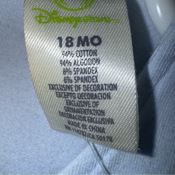 Nwt Disney Store 18 Month 2pc Blue Peter Pan Dress & Bloomers - Picture 9 of 11